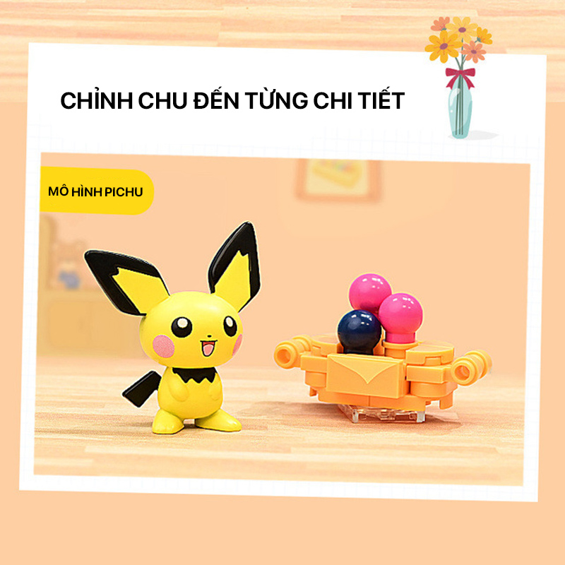 Mô hình lắp ghép - Pichu K20226 2 mo hinh lap ghep pichu k20226 02